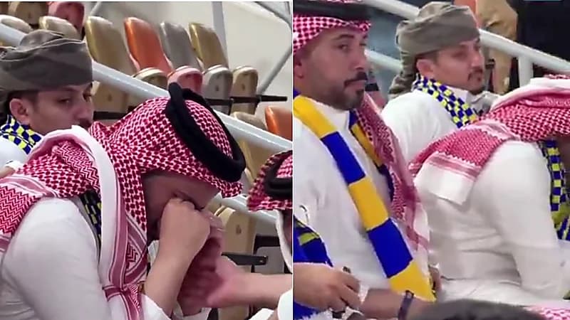 غازي الذيابي ينهار بعد خسارة النصر وخروجه من النخبة الآسيوية.. فيديو