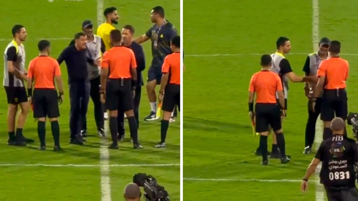 كونسيساو ينفعل على الحكم بعد التعادل مع الخليج .. فيديو