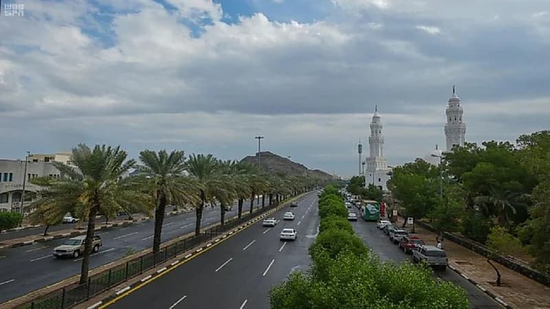 تنبيه بأمطار رعدية على المدينة المنورة