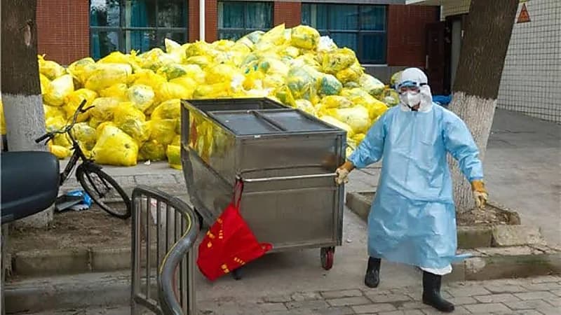 الطرق الصحيحة للتخلص من نفايات مريض فيروس كورونا