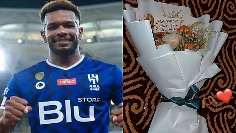 البليهي يتلقى هدية: حي عينك انفخ صدرك