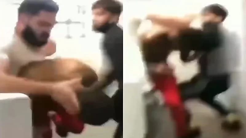 بالفيديو.. هجوم على مجرم داخل سجن بريطاني بعدما أشعل النيران في أجساد مسنين مسلمين