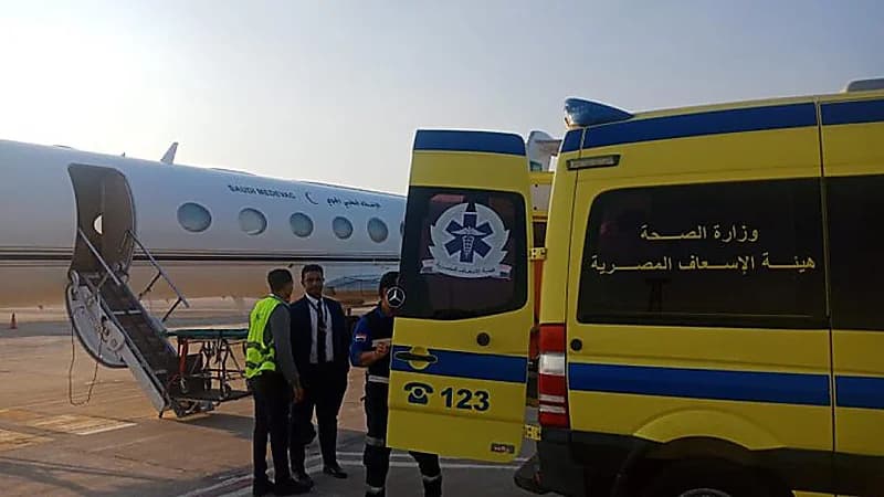 الإخلاء الطبي ينقل مواطنة من القاهرة لاستكمال علاجها بالمملكة
