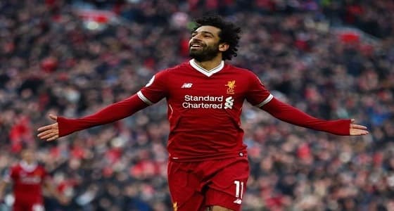 سر إخراج محمد صلاح " لسانه " بعد إحراز الأهداف