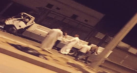 حادث شنيع يؤدي إلى مصرع وافد بالمظيلف والأهالي المطبات ازهقت الأرواح