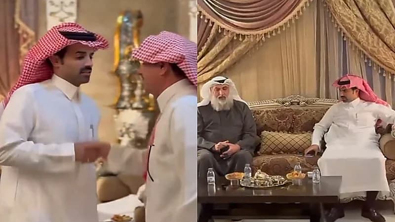 عقد قران سعود القحطاني.. فيديو