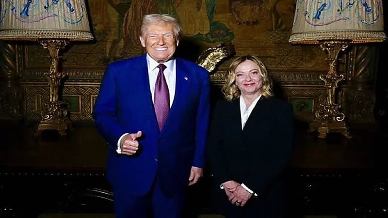 ترامب يتغزل في رئيسة وزراء إيطاليا
