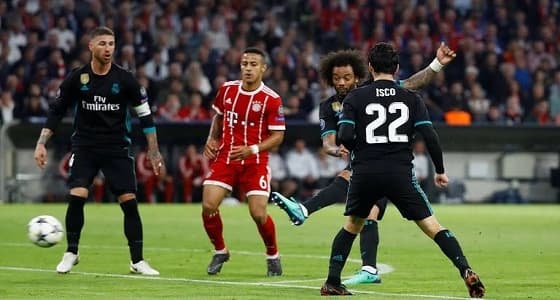 في الشوط الأول.. البايرن يتقدم والريال يتعادل في الدقائق الأخيرة