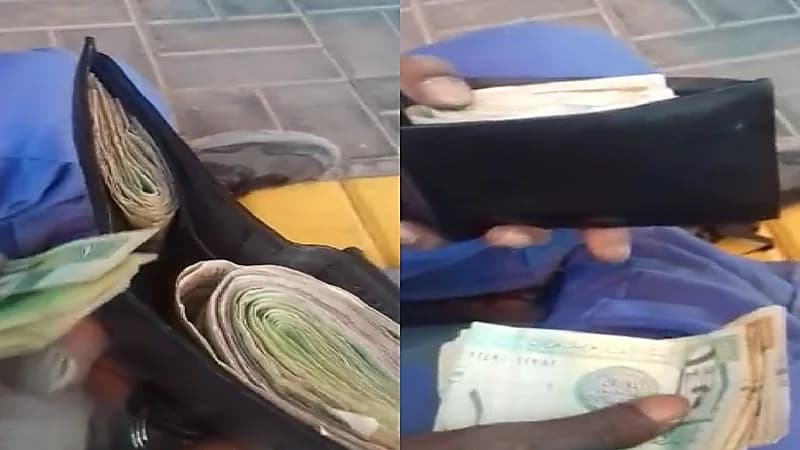 بالفيديو.. عامل نظافة يجمع 140 ريالًا خلال ساعات معدودة وينصح مواطن بالعمل مثله