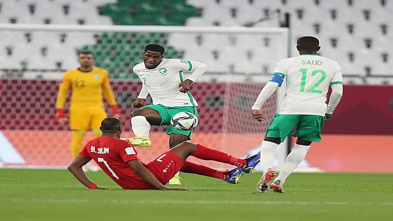 كأس العرب..التعادل يحسم لقاء الأخضر وفلسطين