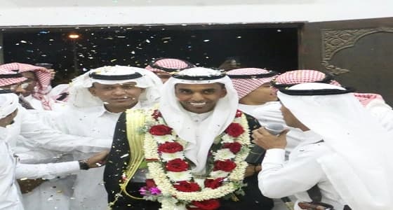 بالصور.. الشاب عبدالاله شعران يحتفل بزفافه في صبيا