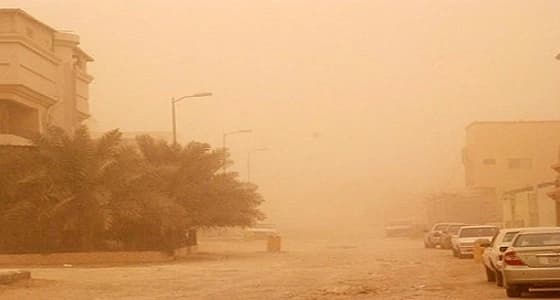 تنبيه متقدم لشبه انعدام الرؤية الأفقية على منطقة الرياض