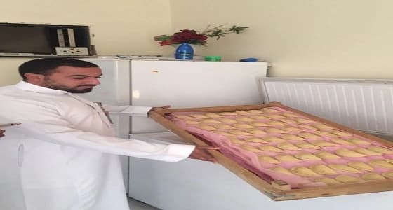 إتلاف 250 كجم معجنات في معمل مخالف بحي المنتزهات