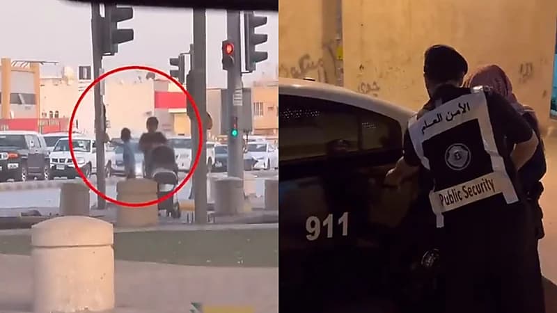 بالفيديو.. الجهات الأمنية تضبط عددًا من المتسولين في الرياض