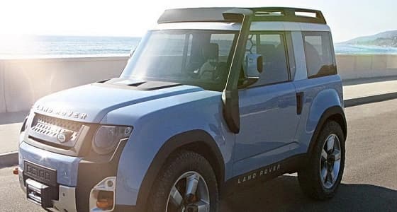 بالصور.. الكشف عن ديفندر اختبارية من لاند روفر