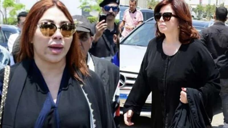 إلهام شاهين: لست طرفًا في أزمة غادة إبراهيم بجنازة سمير صبري