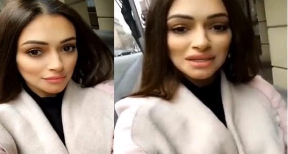 بالفيديو.. عجوز يفاجأ شوق الهادي خلال تصوير فيديو