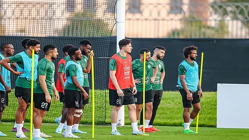 الأخضر يواصل تمارينه استعدادا لودية آيسلندا