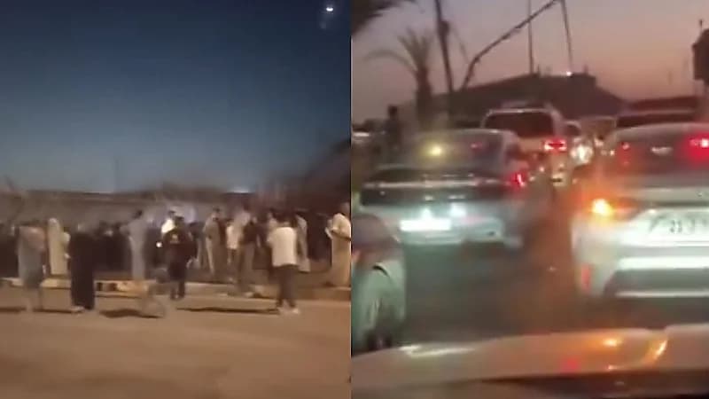 انهيار جسر قيد الإنشاء يتسبب بوقوع ضحايا ومصابين في كربلاء.. فيديو