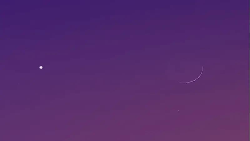 فلكية جدة: هلال شهر صفر يزيّن السماء بعد غروب شمس اليوم