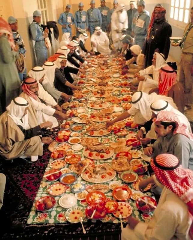 وليمة في الزلفي قبل 50 عام