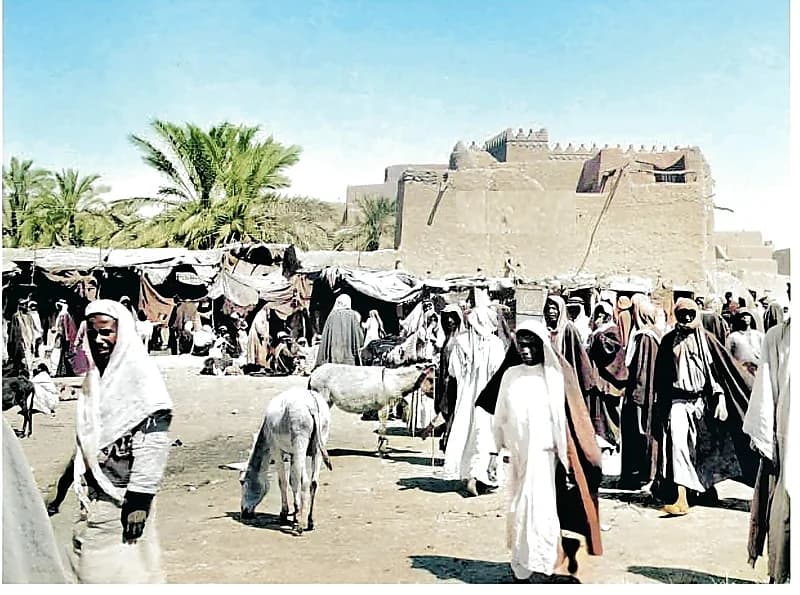 سوق مقيبرة  بالستينات الهجرية