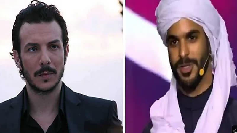 بالفيديو .. باسل خياط يسخر من بطل مسلسل رشاش: التمثيل في الشرق وأنت في الغرب