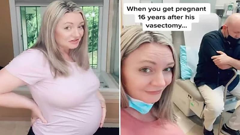 "ستينية" حامل في طفلها الثالث رغم تقدم عمرها وزوجها