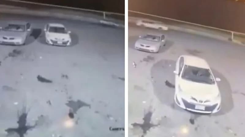 شاهد.. سيارة تتحرك للأمام والخلف بدون سائق بإحدى المناطق في المملكة وتثير الجدل 