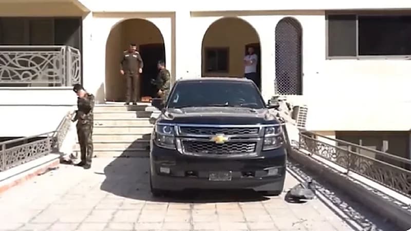 بالفيديو .. لقطات جديدة لمنزل "الكاظمي" بعد استهدافه بطائرة مفخخة
