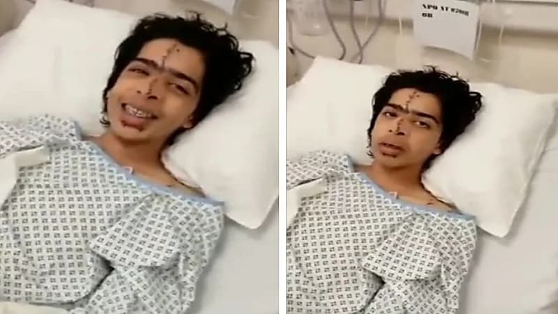 شاهد.. المالكي يزور نجل الراحل "الشمري" في المستشفى 