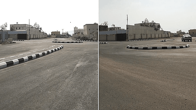 "دوار الظلام" بالسيل الكبير مصيدة لعابري الطريق ومطالب لأمانة الطائف بحل سريع