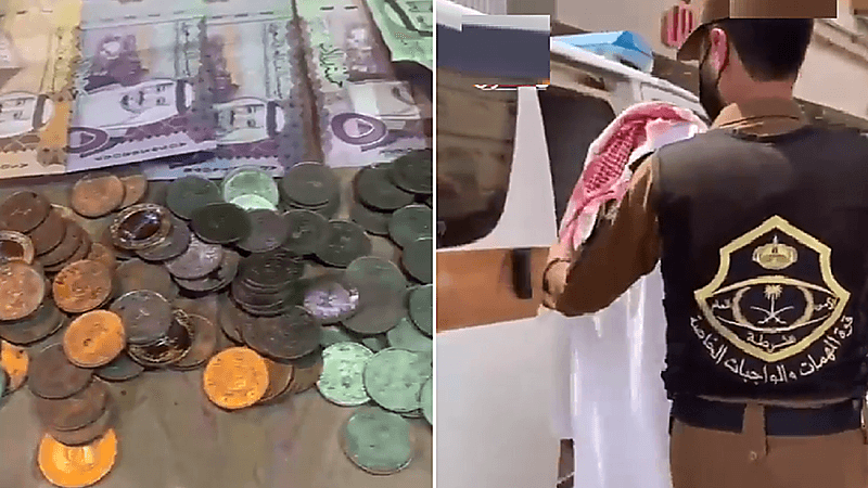 بالفيديو.. الجهات الأمنية تضبط مجموعة من المتسولين في القصيم