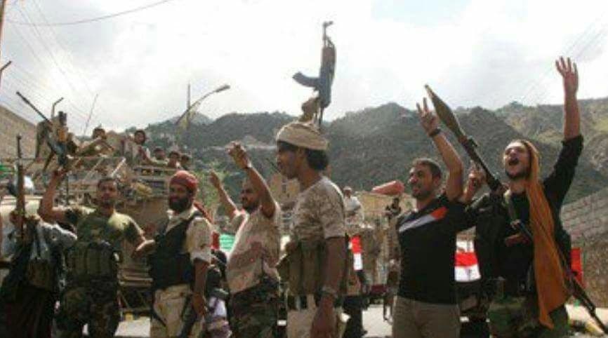 القوات اليمنية تقتل و تصيب 3 حوثيين فى مواجهات غربى تعز