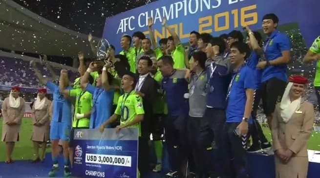 جيونبوك يطعن في قرار استبعاده من أبطال آسيا