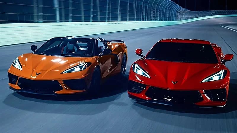 شيفروليه كورفيت موديل 2022 تخطف الأنظار بألوانها الجديدة "صور" 