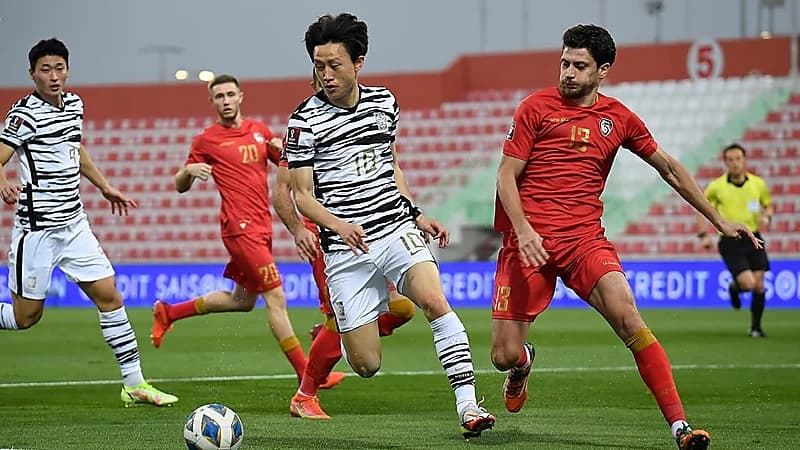 المنتخب الكوري الجنوبي يتخطى سوريا بثنائية ويتأهل لنهائيات كأس العالم