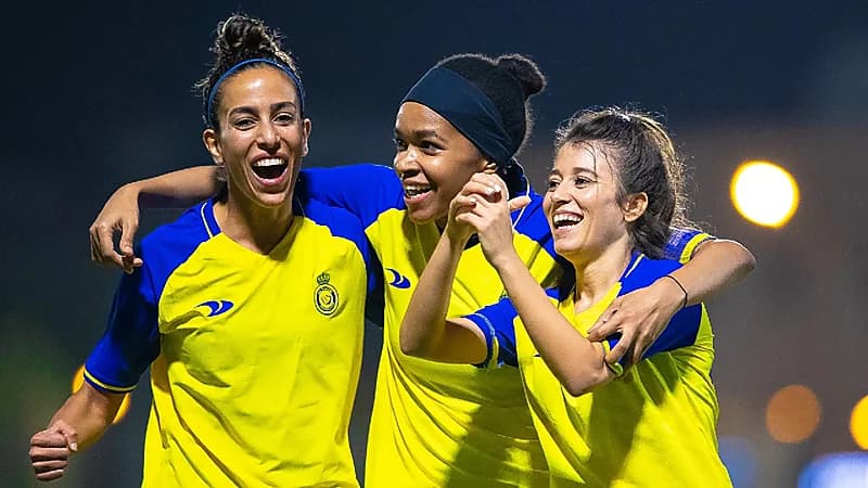 سيدات النصر يحفزن ببطولة الدوري الممتاز