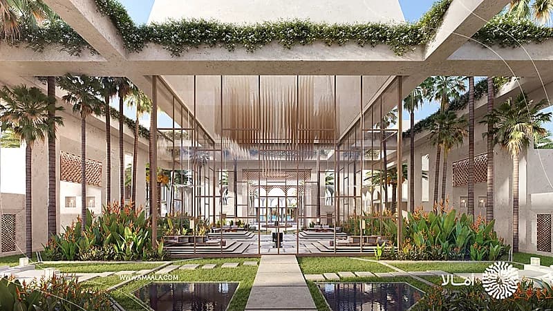 بالصور.. أول علامة فندقية للرفاهية والاستجمام بمشروع "أمالا"