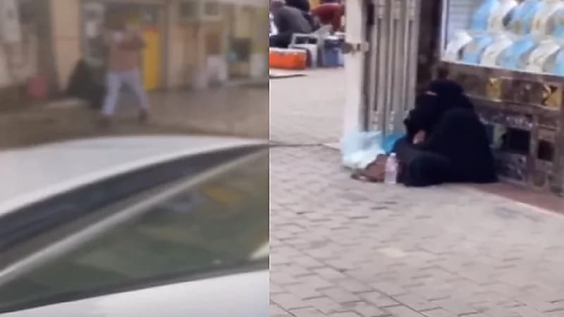 بالفيديو .. ضبط 3 مخالفين يتسولون في جازان