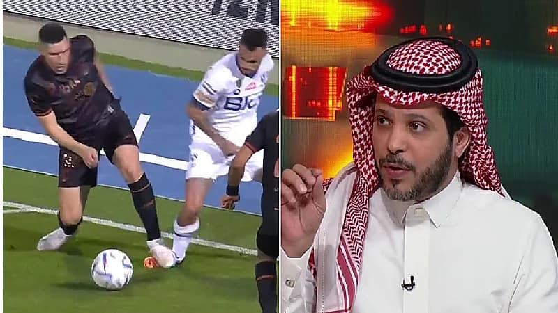 العميري عن لقطة "ديلغادو" : مستحيل هذه ليست ركلة جزاء !