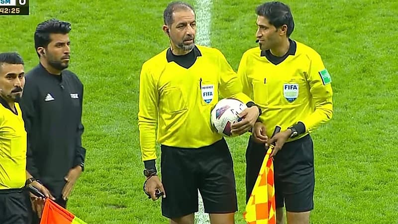 ركلة جزاء تتسبب في انسحاب فريق في الدوري العراقي .. فيديو