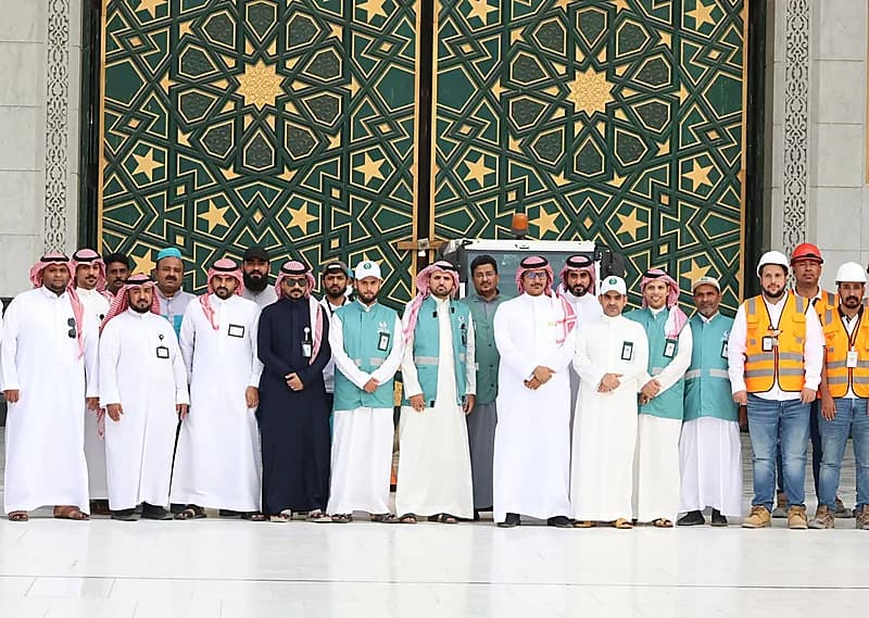 وقاء مكة يشارك بفرضية مواجهة الحشرات بالمسجد الحرام