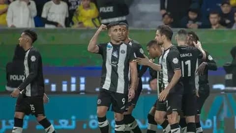 حمدالله يرد على جماهير النصر بإشارة مثيرة بعد هدفه.. فيديو