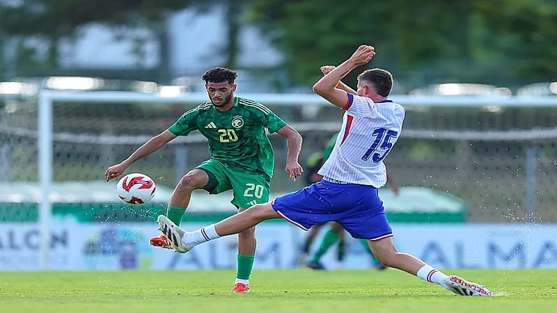 الأخضر يخسر نهائي بطولة تولون أمام فرنسا