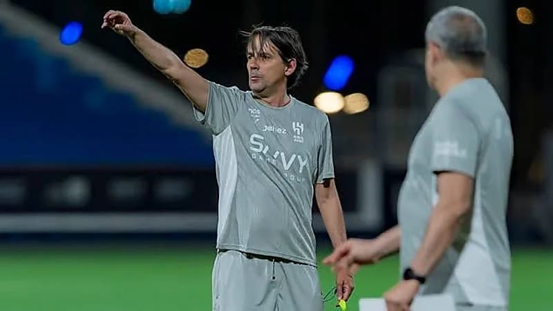 إنزاغي يعتمد حصتين تدريبيتين يوميًا في معسكر الهلال