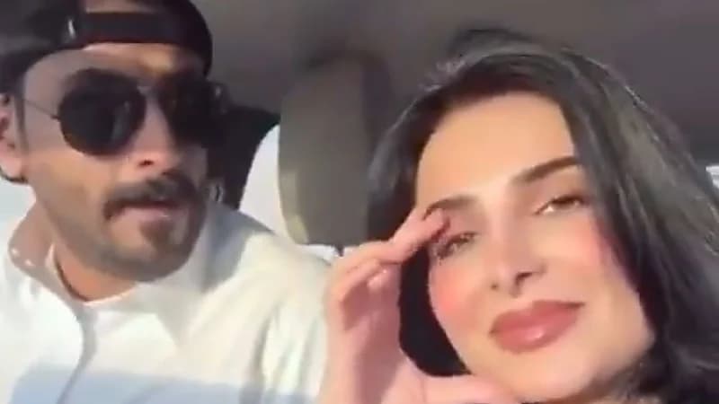 ردة فعل صالحة القحطاني وزوجها بعد تهنئة أحلام لهما بحملها الأول .. فيديو