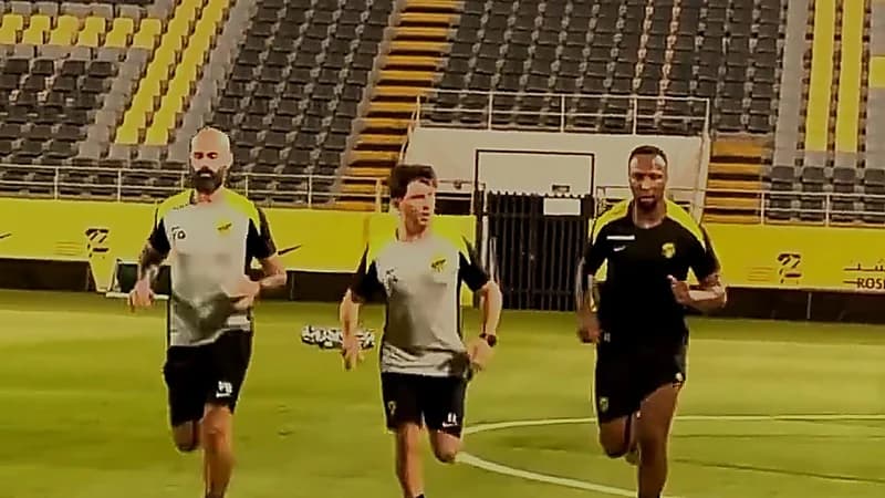 كادش يقترب من العودة إلى تدريبات الاتحاد بعد تعافيه من الإصابة   ..  فيديو