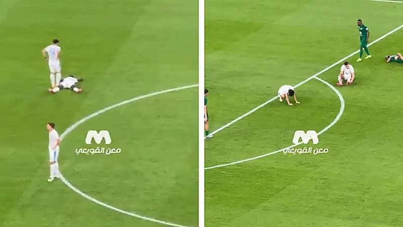 لاعبو الهلال يسقطون من الإرهاق بعد تعادل مثير مع الأهلي .. فيديو