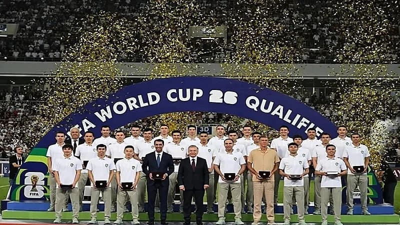 أوزبكستان تحقق إنجازاً تاريخياً وتتأهل لأول مرة إلى كأس العالم